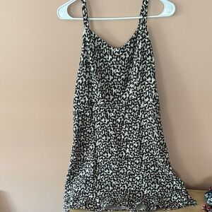 Old Navy Leopard Print Sleeveless Dress